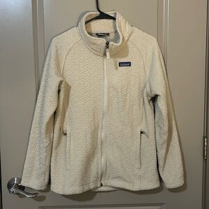 Patagonia Patterned Fleece Zip Up Sweater Jacket
